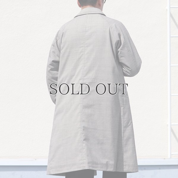 画像6: Solotex（ソロテックス） T/W サーモライト 中綿 ステンカラーコート【送料無料】 / Audience