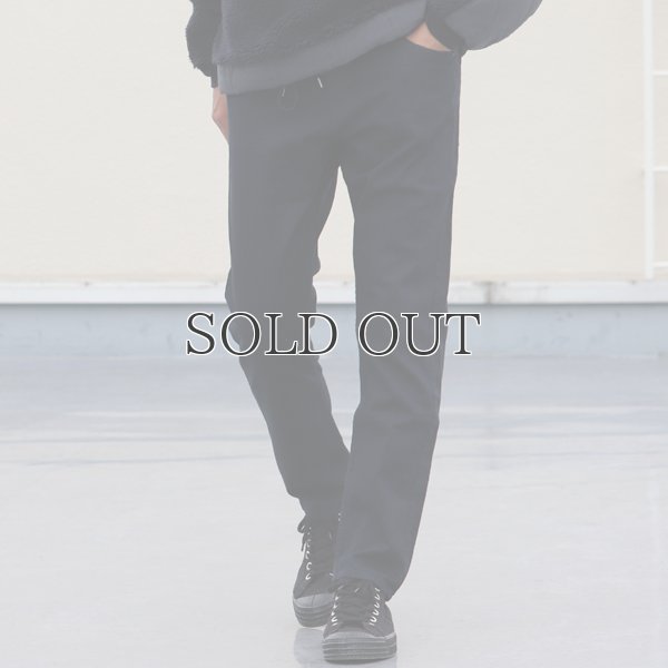 画像4: 藍×墨灰 ジンバブエストレッチデニムアンクルパンツ【MADE IN JAPAN】『日本製』/ Upscape Audience