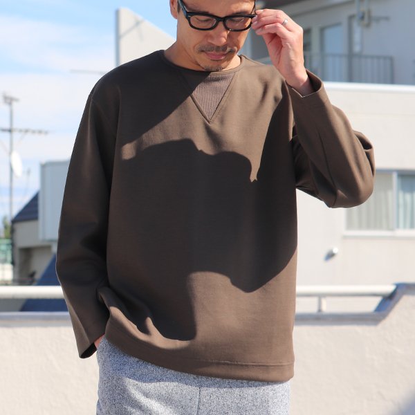 画像4: ライトダンボール Vガゼット クルーネック【MADE IN JAPAN】『日本製』/ Upscape Audience