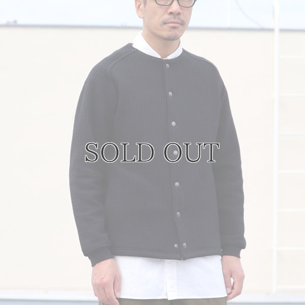 画像13: 「尾州」コットンキルト ノーカラー スナップジャケット【MADE IN JAPAN】『日本製』【送料無料】 / Upscape Audience