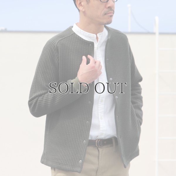 画像10: 「尾州」コットンキルト ノーカラー スナップジャケット【MADE IN JAPAN】『日本製』【送料無料】 / Upscape Audience