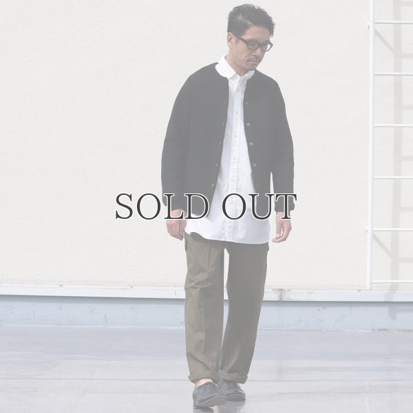 画像12: 「尾州」コットンキルト ノーカラー スナップジャケット【MADE IN JAPAN】『日本製』【送料無料】 / Upscape Audience