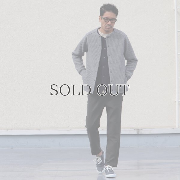 画像10: 「尾州」コットンキルト ノーカラー スナップジャケット【MADE IN JAPAN】『日本製』【送料無料】 / Upscape Audience