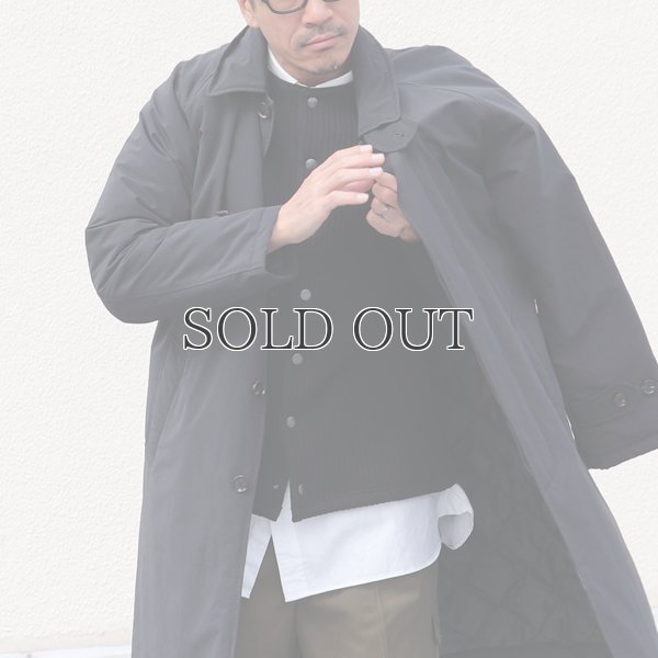 画像13: 「尾州」コットンキルト ノーカラー スナップジャケット【MADE IN JAPAN】『日本製』【送料無料】 / Upscape Audience