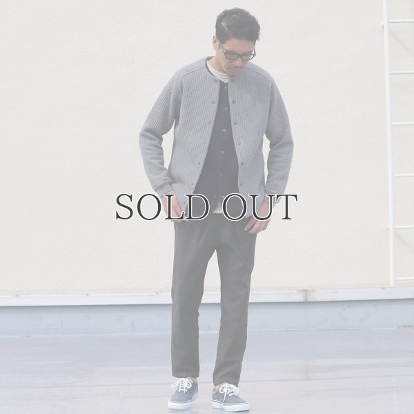 画像11: 「尾州」コットンキルト ノーカラー スナップジャケット【MADE IN JAPAN】『日本製』【送料無料】 / Upscape Audience