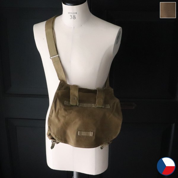 画像1: DEAD STOCK  / Czech Army Canvas bread Bag（チェコ軍 ブレッドバッグ）