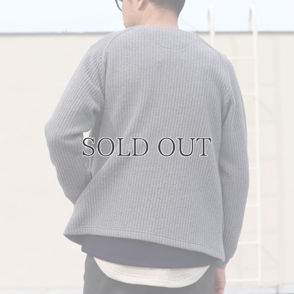 画像8: 「尾州」コットンキルト ノーカラー スナップジャケット【MADE IN JAPAN】『日本製』【送料無料】 / Upscape Audience