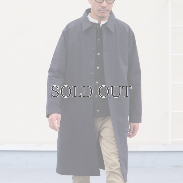 画像7: 馬布ヴィンテージフィニッシュ ルーズFIT ステンカラーコート【MADE IN JAPAN】『日本製』【送料無料】 / Upscape Audience