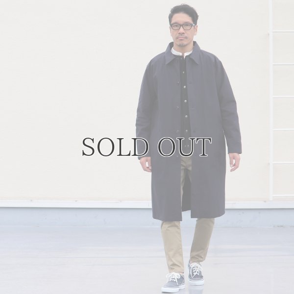 画像8: 馬布ヴィンテージフィニッシュ ルーズFIT ステンカラーコート【MADE IN JAPAN】『日本製』【送料無料】 / Upscape Audience