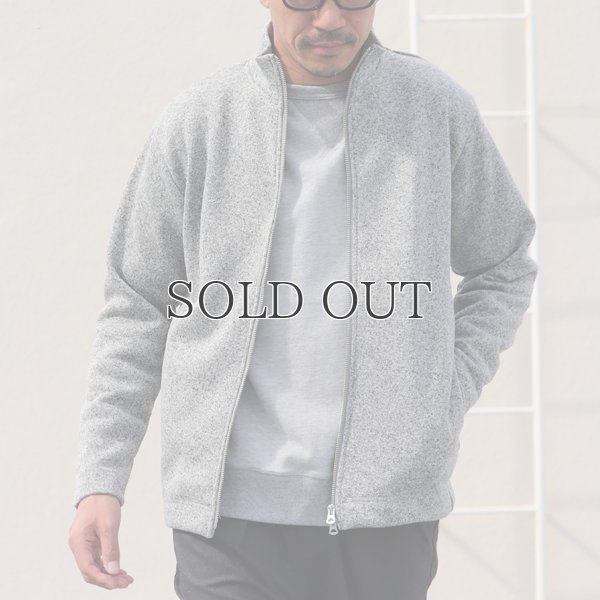 画像3: セーターフリース メランジ リブトップ ブルゾン【MADE IN JAPAN】『日本製』 / Upscape Audience
