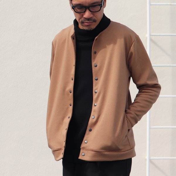 画像3: ライトダンボール ノーカラースナップジャケット【MADE IN JAPAN】『日本製 / Upscape Audience