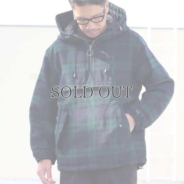 画像5: チェック柄 メルトン サーモライトアノラックパーカー / Audience