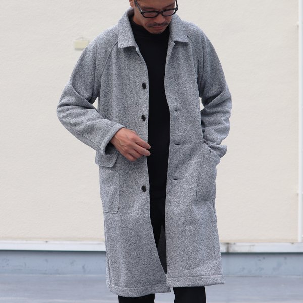 画像6: セーターフリース メランジ ステンカラーコート【MADE IN JAPAN】『日本製』【送料無料】 / Upscape Audience
