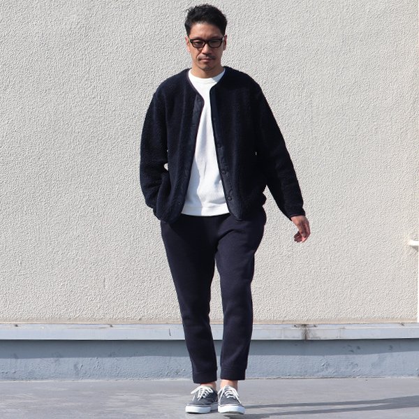 画像10: 【Lanificio Becagli（ベッカリー）】トスカーナボア スナップジャケット【MADE IN JAPAN】『日本製』【送料無料】/ Upscape Audience