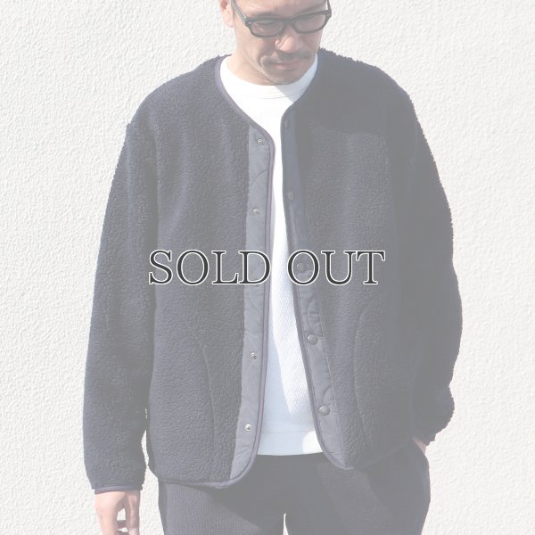 画像12: 【Lanificio Becagli（ベッカリー）】トスカーナボア スナップジャケット【MADE IN JAPAN】『日本製』/ Upscape Audience