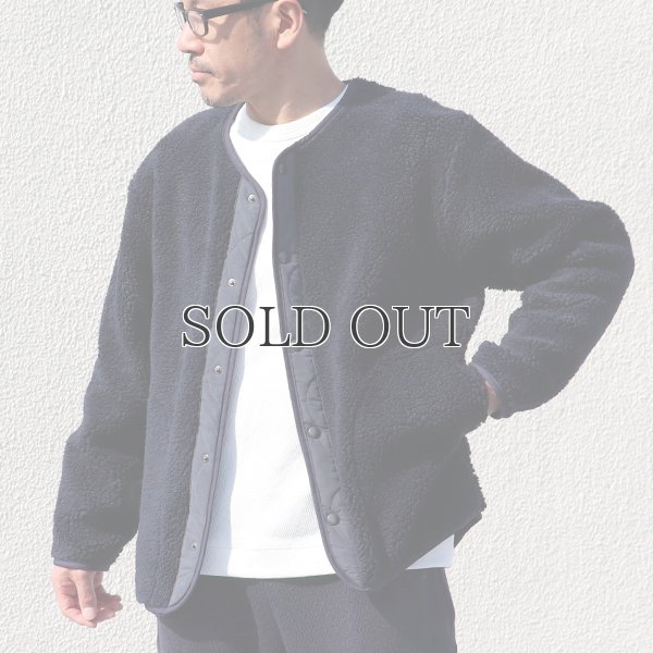 画像8: 【Lanificio Becagli（ベッカリー）】トスカーナボア スナップジャケット【MADE IN JAPAN】『日本製』/ Upscape Audience