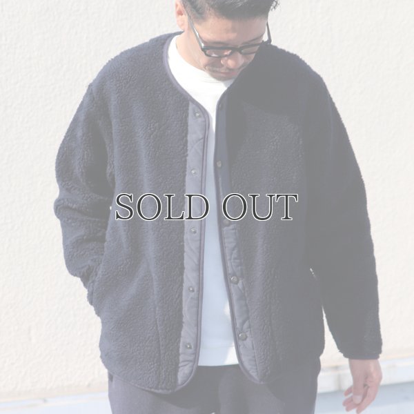 画像2: 【Lanificio Becagli（ベッカリー）】トスカーナボア スナップジャケット【MADE IN JAPAN】『日本製』/ Upscape Audience