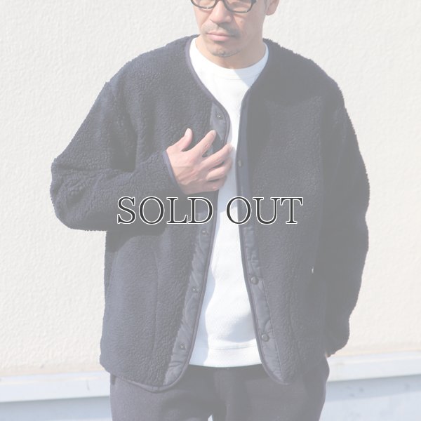 画像7: 【Lanificio Becagli（ベッカリー）】トスカーナボア スナップジャケット【MADE IN JAPAN】『日本製』/ Upscape Audience