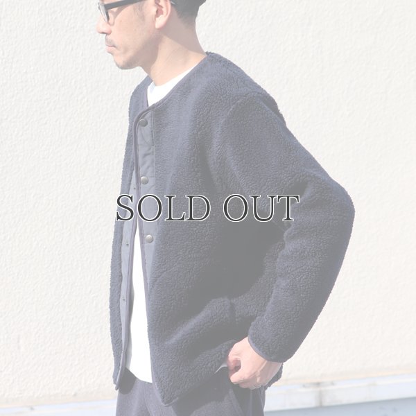 画像6: 【Lanificio Becagli（ベッカリー）】トスカーナボア スナップジャケット【MADE IN JAPAN】『日本製』/ Upscape Audience