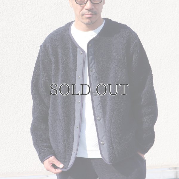 画像5: 【Lanificio Becagli（ベッカリー）】トスカーナボア スナップジャケット【MADE IN JAPAN】『日本製』/ Upscape Audience