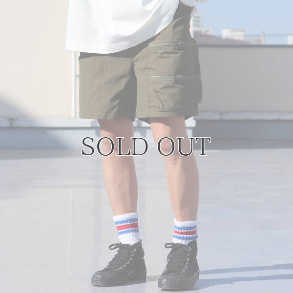 画像6: Teflon（テフロン）60/40クロス ストレージ カーゴ アシンメトリーショーツ /Audience