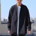 画像4: 70/30クロス ストレッチタイプライター バンドカラー L/S ボクシーシャツ【MADE IN JAPAN】『日本製』/ Upscape Audience