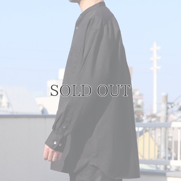 画像15: 6オンス オックスフォード バンドカラー L/S ボクシーシャツ【MADE IN JAPAN】『日本製』/ Upscape Audience