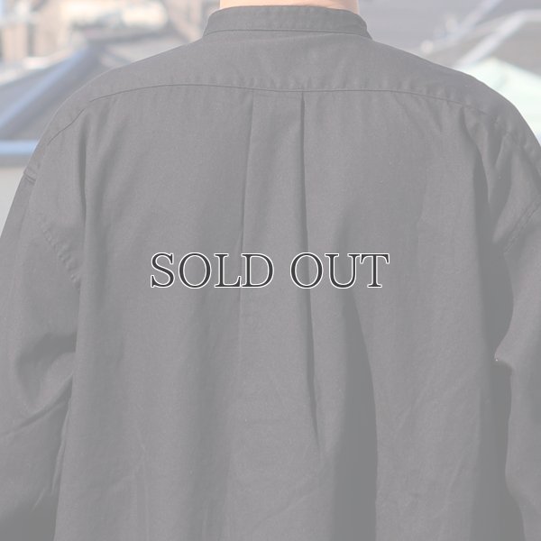 画像19: 6オンス オックスフォード バンドカラー L/S ボクシーシャツ【MADE IN JAPAN】『日本製』/ Upscape Audience