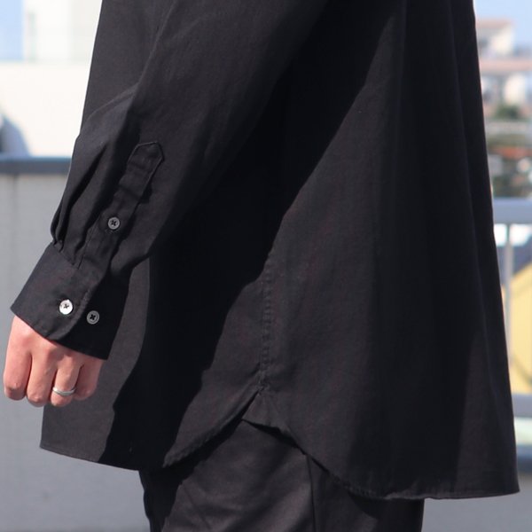 画像20: 6オンス オックスフォード バンドカラー L/S ボクシーシャツ【MADE IN JAPAN】『日本製』/ Upscape Audience