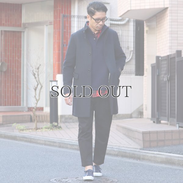 画像10: 550gイタリアNOBILIAビーバー比翼仕立てスタンドカラーコート / Audience