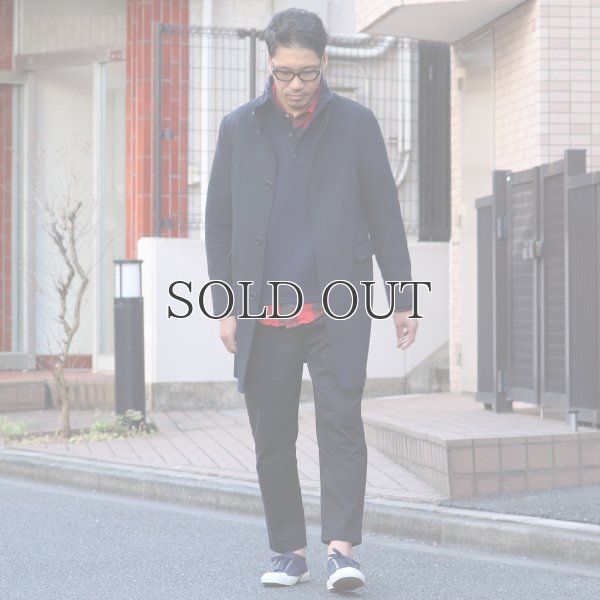 画像8: 550gイタリアNOBILIAビーバー比翼仕立てスタンドカラーコート / Audience