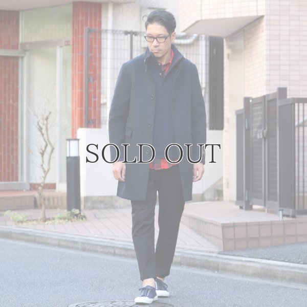 画像9: 550gイタリアNOBILIAビーバー比翼仕立てスタンドカラーコート / Audience