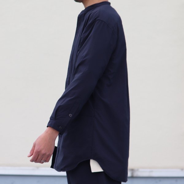 画像13: SOLOTEX(ソロテックス)DRY サッカーギンガム バンドカラー ツールポケ 9分袖シャツ【MADE IN JAPAN】『日本製』Upscape Audience