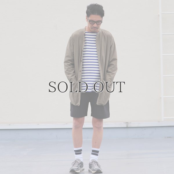 画像10: SOLOTEX（ソロテックス）DRY サッカーギンガム バンドカラー ツールポケ 9分袖シャツ【MADE IN JAPAN】『日本製』Upscape Audience