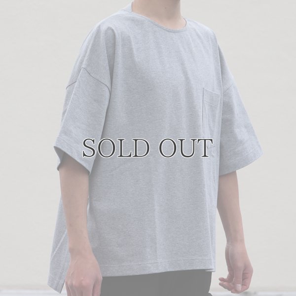 画像17: VORTEX 8オンス（MVS天竺）サイドスリット ハーフスリーブ ボクシーTee【MADE IN JAPAN】『日本製』/ Upscape Audience