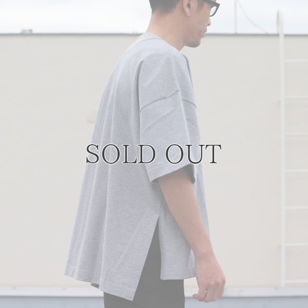 画像5: VORTEX 8オンス（MVS天竺）サイドスリット ハーフスリーブ ボクシーTee【MADE IN JAPAN】『日本製』/ Upscape Audience