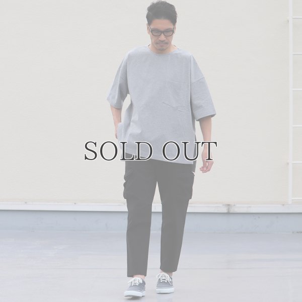 画像11: VORTEX 8オンス（MVS天竺）サイドスリット ハーフスリーブ ボクシーTee【MADE IN JAPAN】『日本製』/ Upscape Audience