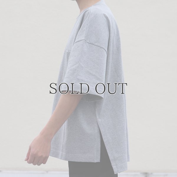 画像15: VORTEX 8オンス（MVS天竺）サイドスリット ハーフスリーブ ボクシーTee【MADE IN JAPAN】『日本製』/ Upscape Audience