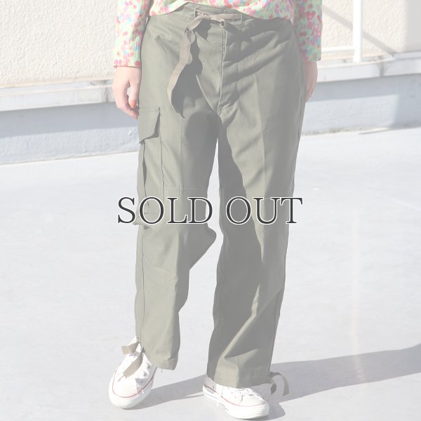 画像3: DEAD STOCK / Belgium Army M-88 Field Pants/Rebuild（ベルギー軍M-88フィールドパンツ）（貫通ポケット箇所ポケット袋作成）【送料無料】