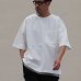 画像9: VORTEX 8オンス（MVS天竺）サイドスリット ハーフスリーブ ボクシーTee【MADE IN JAPAN】『日本製』/ Upscape Audience