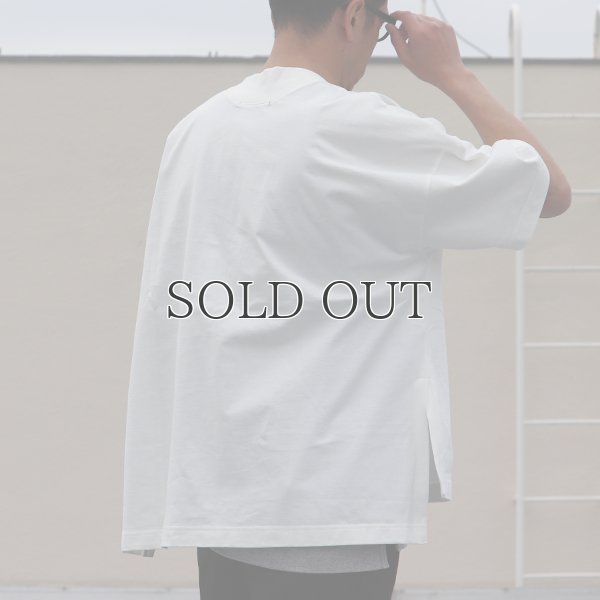 画像10: VORTEX 8オンス（MVS天竺）サイドスリット ハーフスリーブ ボクシーTee【MADE IN JAPAN】『日本製』/ Upscape Audience