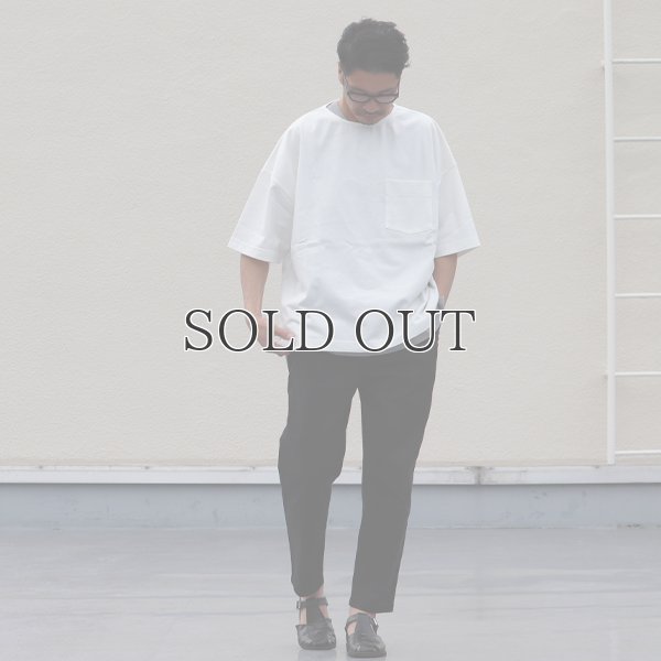 画像12: VORTEX 8オンス（MVS天竺）サイドスリット ハーフスリーブ ボクシーTee【MADE IN JAPAN】『日本製』/ Upscape Audience