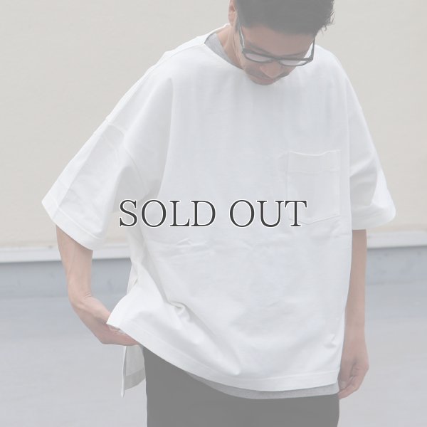 画像11: VORTEX 8オンス（MVS天竺）サイドスリット ハーフスリーブ ボクシーTee【MADE IN JAPAN】『日本製』/ Upscape Audience