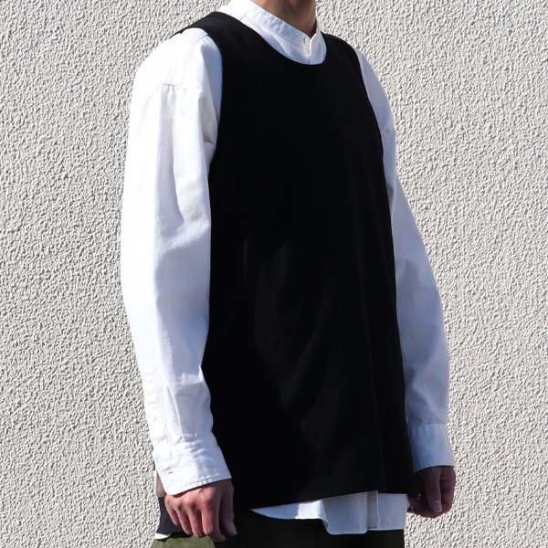 画像17: 丸胴 ヘビーウェイト(度詰天竺)10オンス サイドスリット ロングベストタンク【MADE IN JAPAN】『日本製』/ Upscape Audience