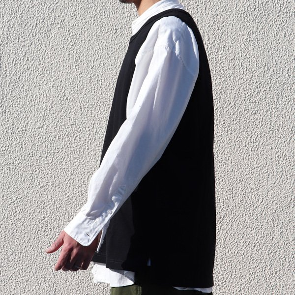 画像15: 丸胴 ヘビーウェイト(度詰天竺)10オンス サイドスリット ロングベストタンク【MADE IN JAPAN】『日本製』/ Upscape Audience