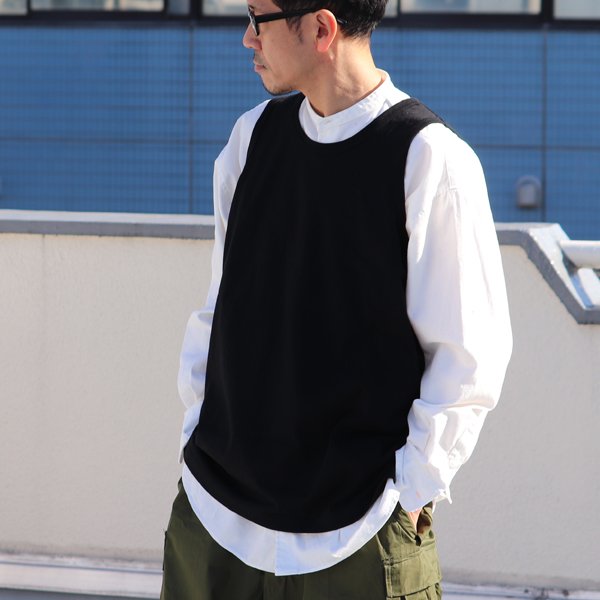 画像10: 丸胴 ヘビーウェイト(度詰天竺)10オンス サイドスリット ロングベストタンク【MADE IN JAPAN】『日本製』/ Upscape Audience