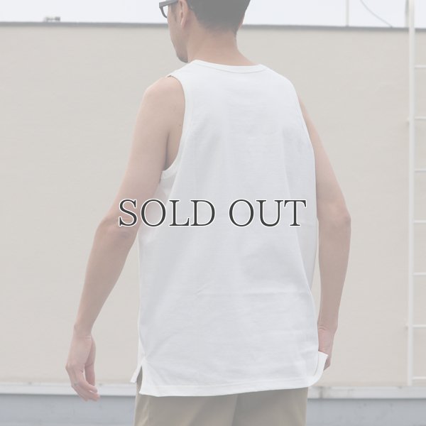 画像5: 丸胴 ヘビーウェイト（度詰天竺）10オンス サイドスリット ロングベストタンク【MADE IN JAPAN】『日本製』/ Upscape Audience