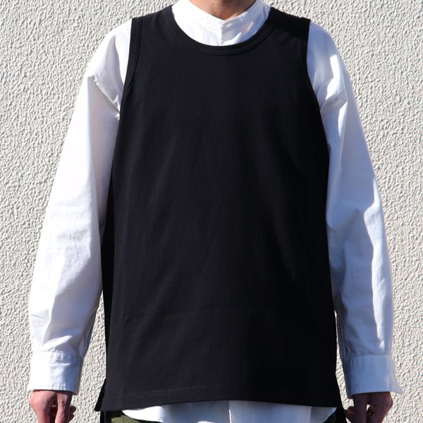 画像13: 丸胴 ヘビーウェイト(度詰天竺)10オンス サイドスリット ロングベストタンク【MADE IN JAPAN】『日本製』/ Upscape Audience