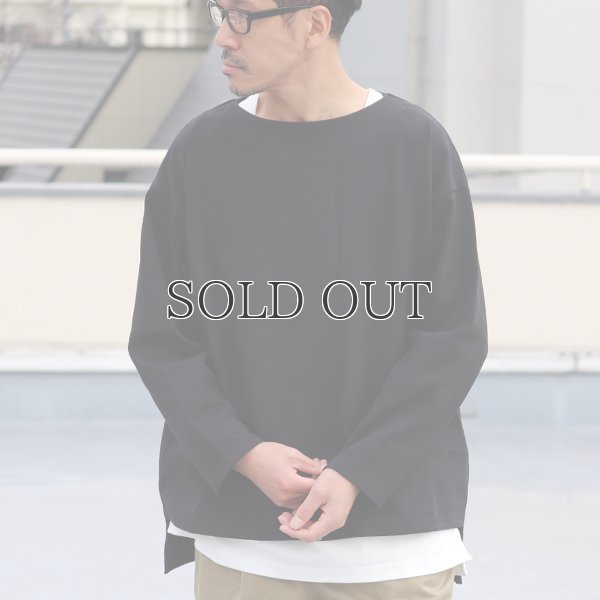 画像8: Basque10オンス（バスク天竺）フレンチボーダー ボートネック BOX Tee【MADE IN JAPAN】『日本製』/ Upscape Audience