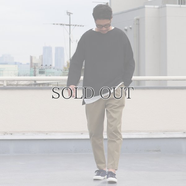 画像11: Basque10オンス（バスク天竺）フレンチボーダー ボートネック BOX Tee【MADE IN JAPAN】『日本製』/ Upscape Audience